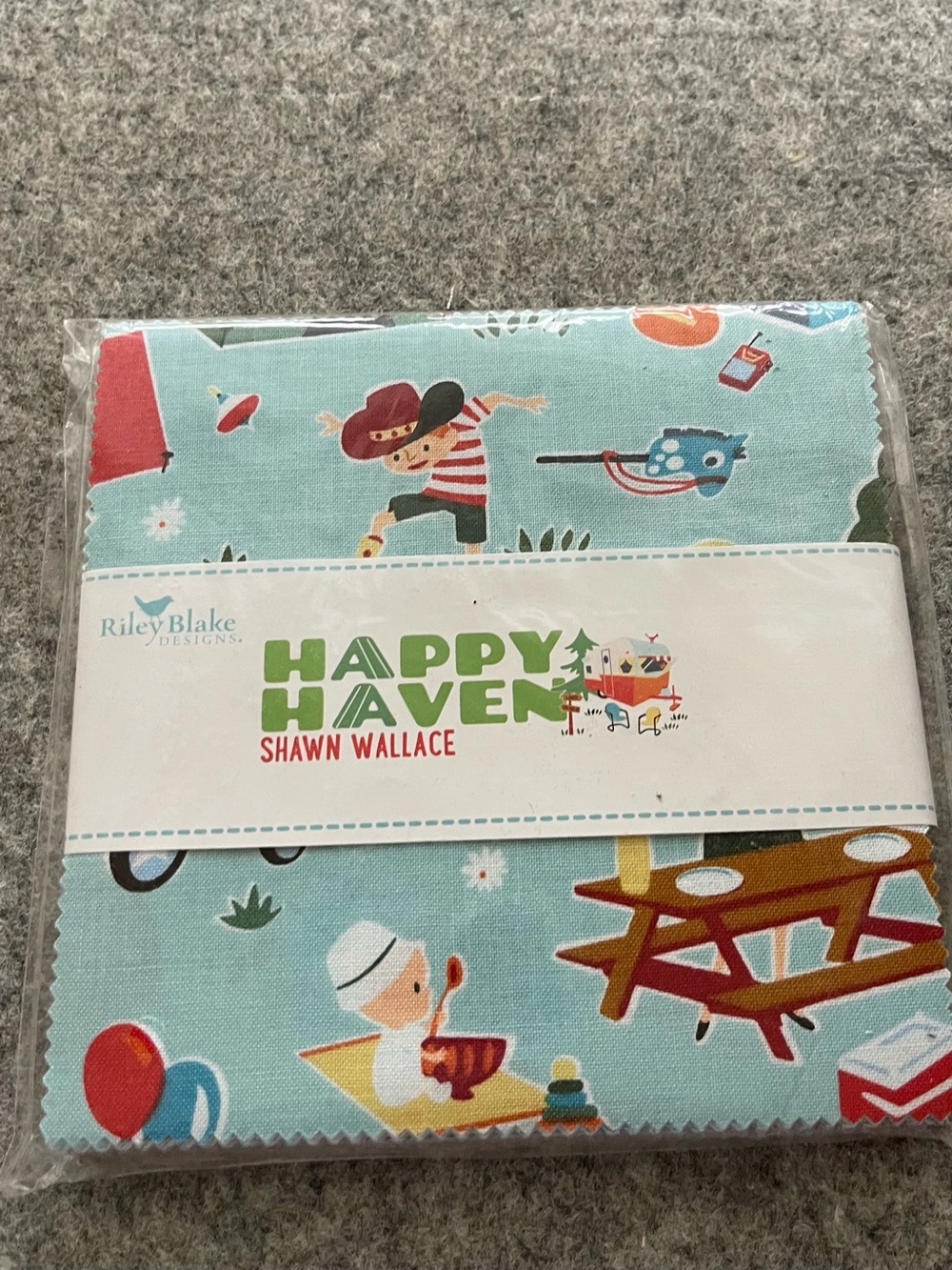 Riley Blake - Happy Haven 5" Stacker by Shawn Wallace 42 pcs new